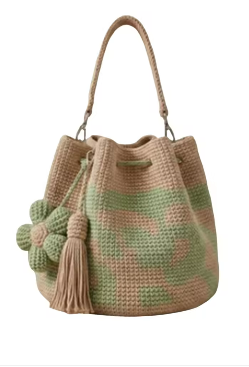 Crochet Flower Bag