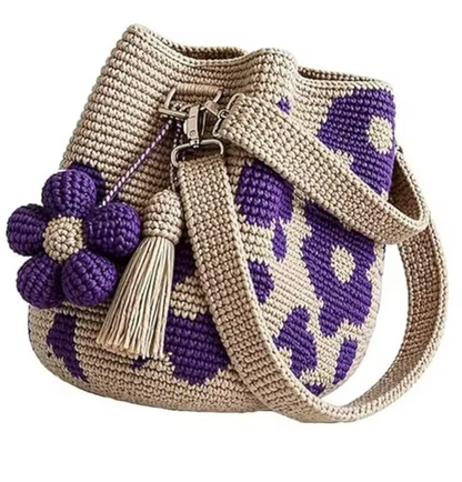 Crochet Flower Bag